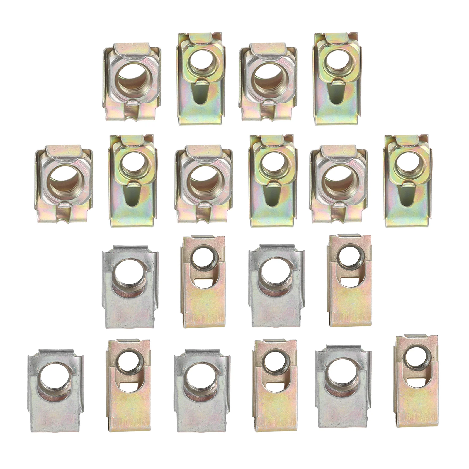 10 pz Rondelle Parafango JDM e Bullone M6 per Auto 10 pz Rondelle Parafango JDM e Bullone M6 per Auto