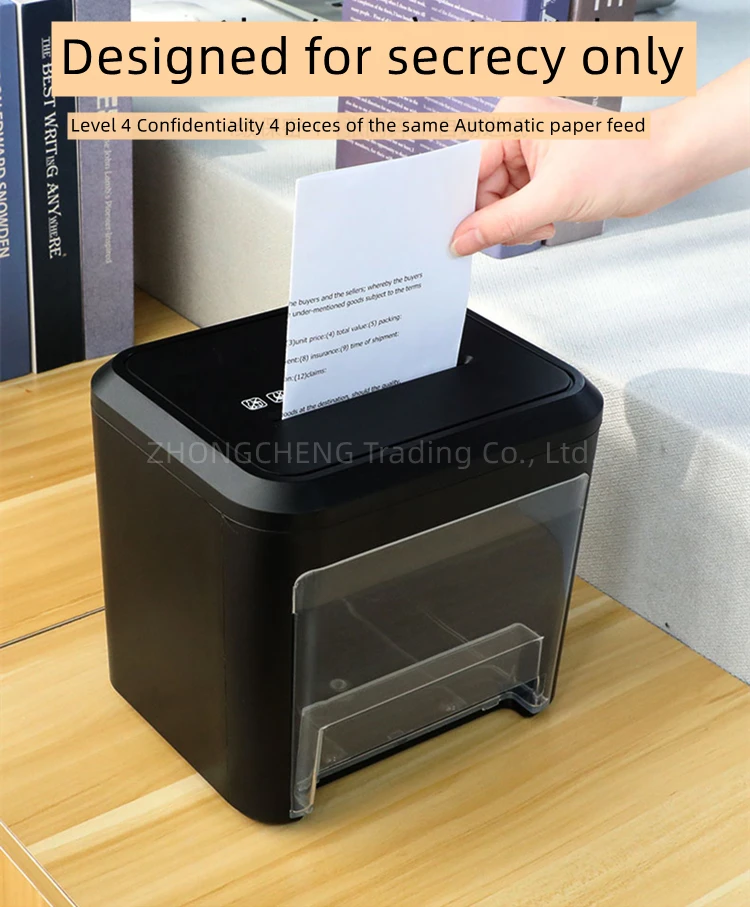potência mini portátil arquivo shredder partícula elétrica informações confidenciais