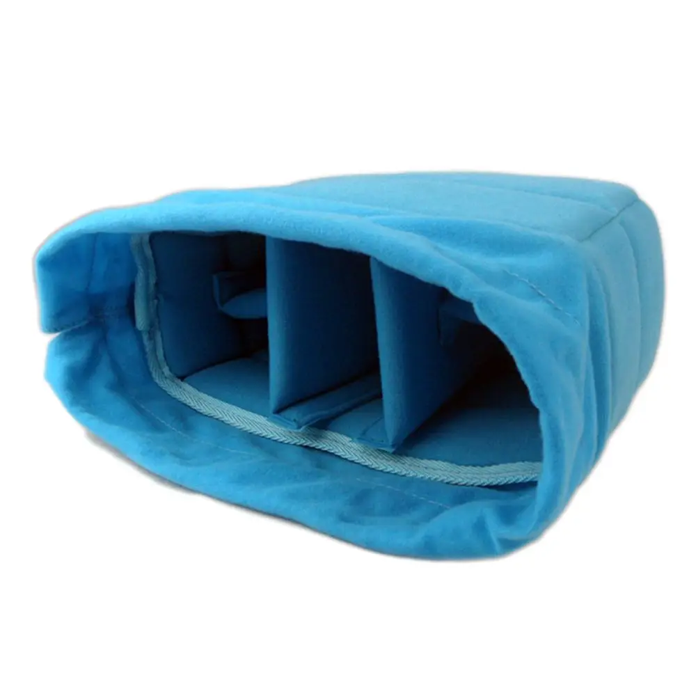 Portable Camera Insert Bag Partition Padded Bag Camera Lens Case Photography Protective Shockproof Camera Accessories