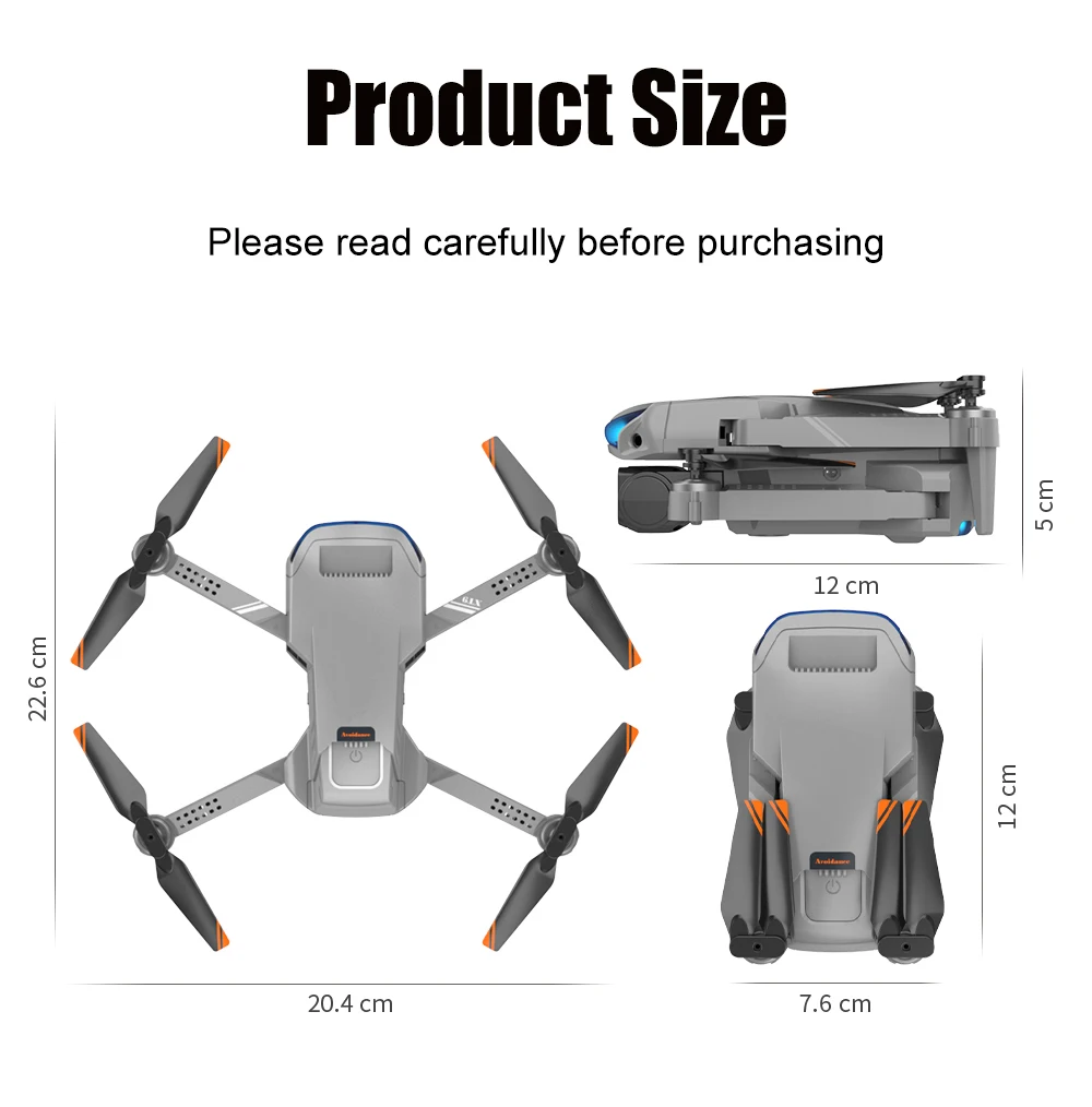 4K Drone Profesional GPS 5KM Dual HD Quadcopter With Camera With 360 Obstacle Avoidance 5G WiFi VS DJI Mini Drone RC Quadcopter remote control helicopter