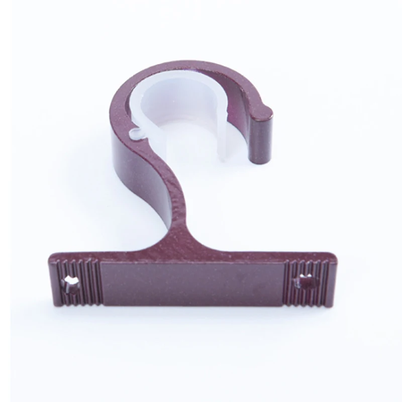 Aluminium Alloy Rod Drapery Bracket Fit Drape Rods Curtain Fixed Holder Modern Window Home Storage Hook Tools