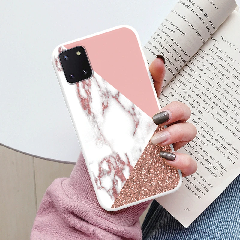 Elegant Marble Pattern Soft Protective Phone Case – Stylish and Durable Cover