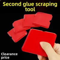 Silicone Sealant Scraper Set of 4 Glass Edge Trimmer Structural Silicone Scraper Beauty Seam Tool Multi Function Filling