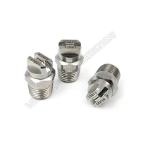 1/8‘’15/25 degree HVV HU Flat Fan Nozzle V e j e t Standard High Impact Stainless Steel Nozzle 1