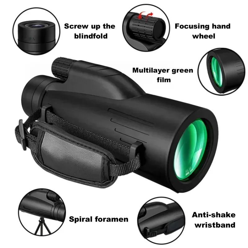 12X50 HD Powerful Monocular 5