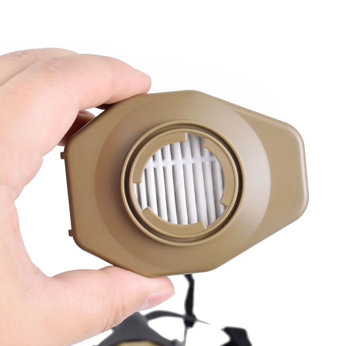 Tactical SOTR Mask Special Operations Respirator With MIC Communication Half-mask HEPA Filtration Against Airborne Particulates