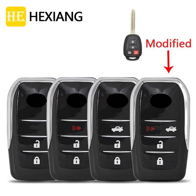 Чехол HE Xiang для автомобильного ключа с дистанционным управлением Toyota Rav4 Sequoia RAV4