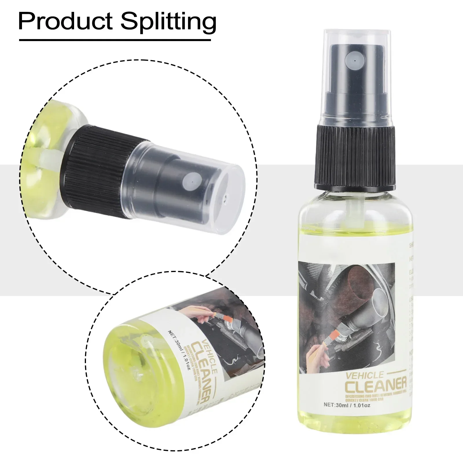 Door Lock Etc Brush Automobile Multifunctional Brush Convenient Application Powerful Rust Remover Automobile Multifunctional