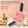 Sandwich Maker Bread Hot Dog Toaster Spill Proof Sandwich Making Machine Double Sided Non Stick for Home Kitchen 3