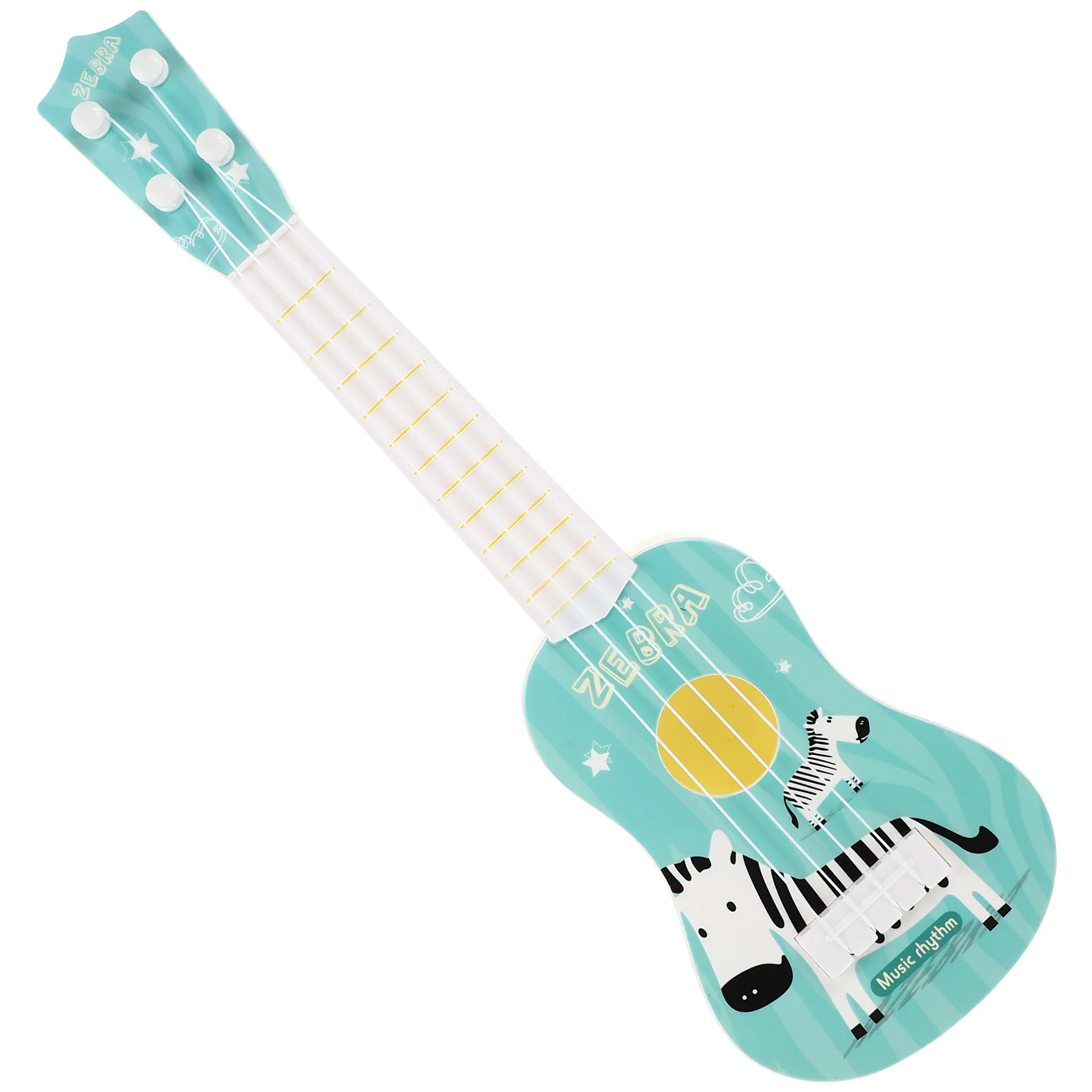 

Rabbit Beginner Classical Ukulele Guitar Musical Instrument Kids Childrens Toys for Children Early Education Leaning Toy Gift