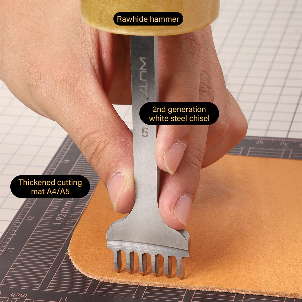 Leather Chisel Tool Set 6