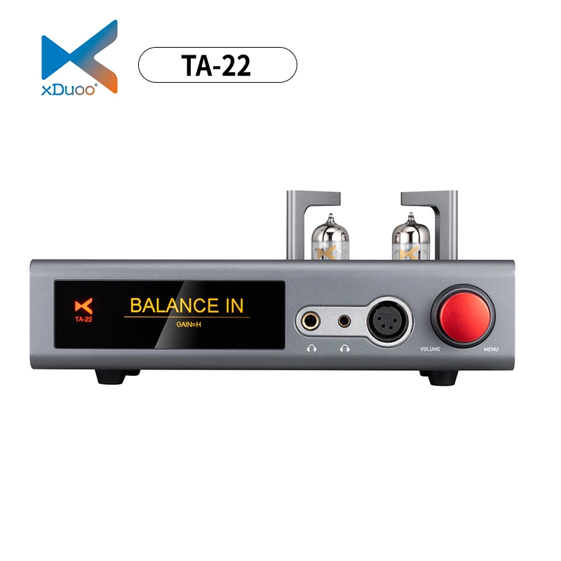 Xduoo ta-22 dac & チューブバランスヘッドフォンアンプES9038Q2M * 2 