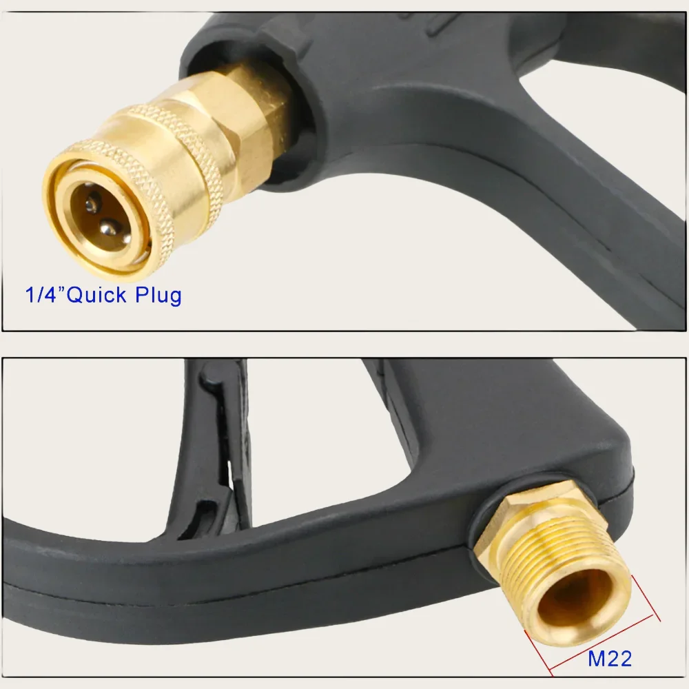 Transform Your Car Wash! Clear Foam Lance with Adjustable Nozzles. . Produce Snow - like Foam for a Spotless Shine! 3