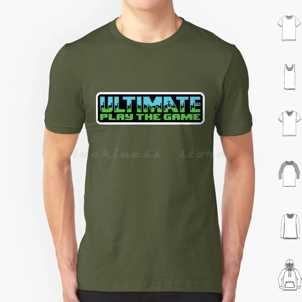 トップス Utility Game Shirts Ultimate-Play The Game T Shirt Big Size 100% Cotton 80s
