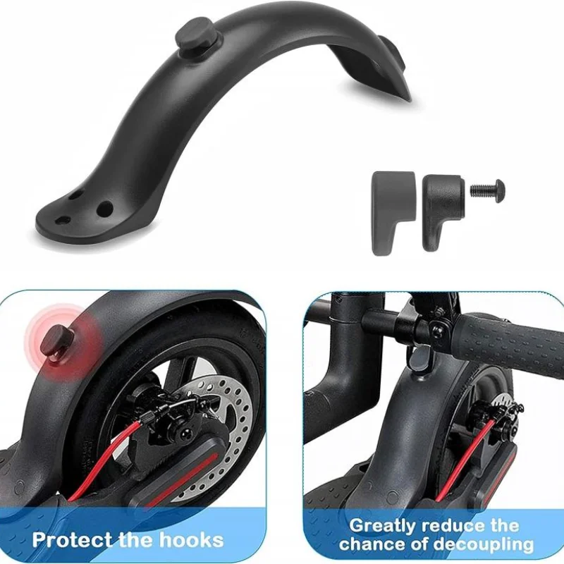 Electric Scooter Mud Guard Rear Mudguard Tire Splash Fender Guard Bracket for Xiaomi M365 /m365 Pro Electric Scooter Skateboard M365 Pro