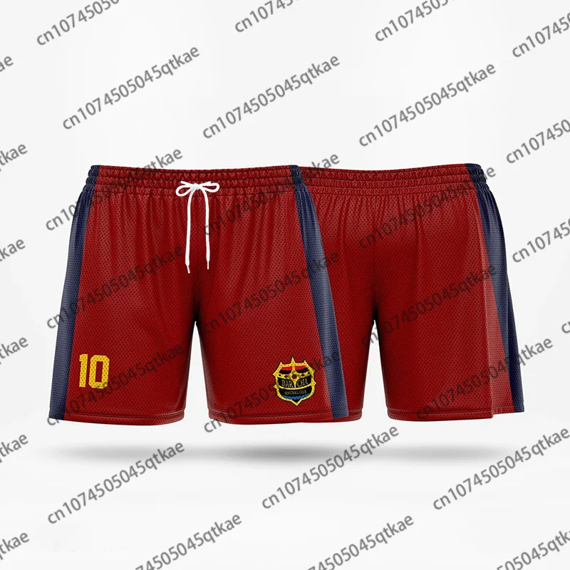 Blue Lock FC Barcha Cartoon Anime Jersey Mens Quick-Dry Shorts Summer Oversize Fashion Sport Unisex Short Pant Breathable Shorts 3