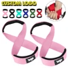 Padded Figure 8 Straps Deadlift Weight Lifting Wrist Straps Power Lifters Workout Pull-ups Horizontal Bar Gym Fitness 1