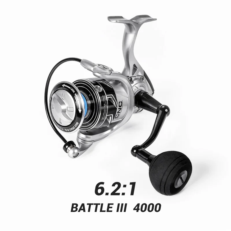 Penn Slammer Iii Slaiii 3000 4000 5000 6000 8000 Full Metal Body Ht-100  Oceean Fishing Saltwater Spinning Fishing Reel - Fishing Reels - AliExpress