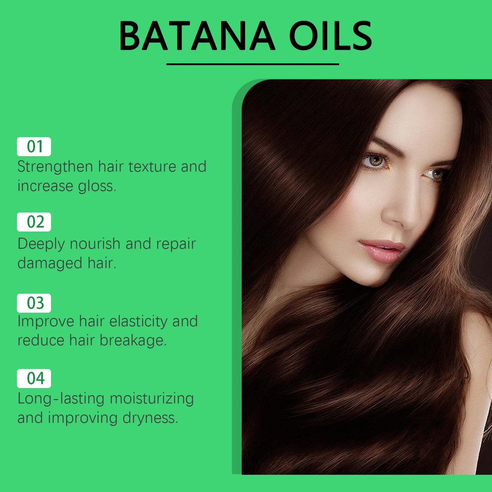 Rosemary Hair Care Essential Oil Repair Damaged Hair Ends Moisturize Scalp Strengthening Nourishing Batana Oil Hair Growth Serum