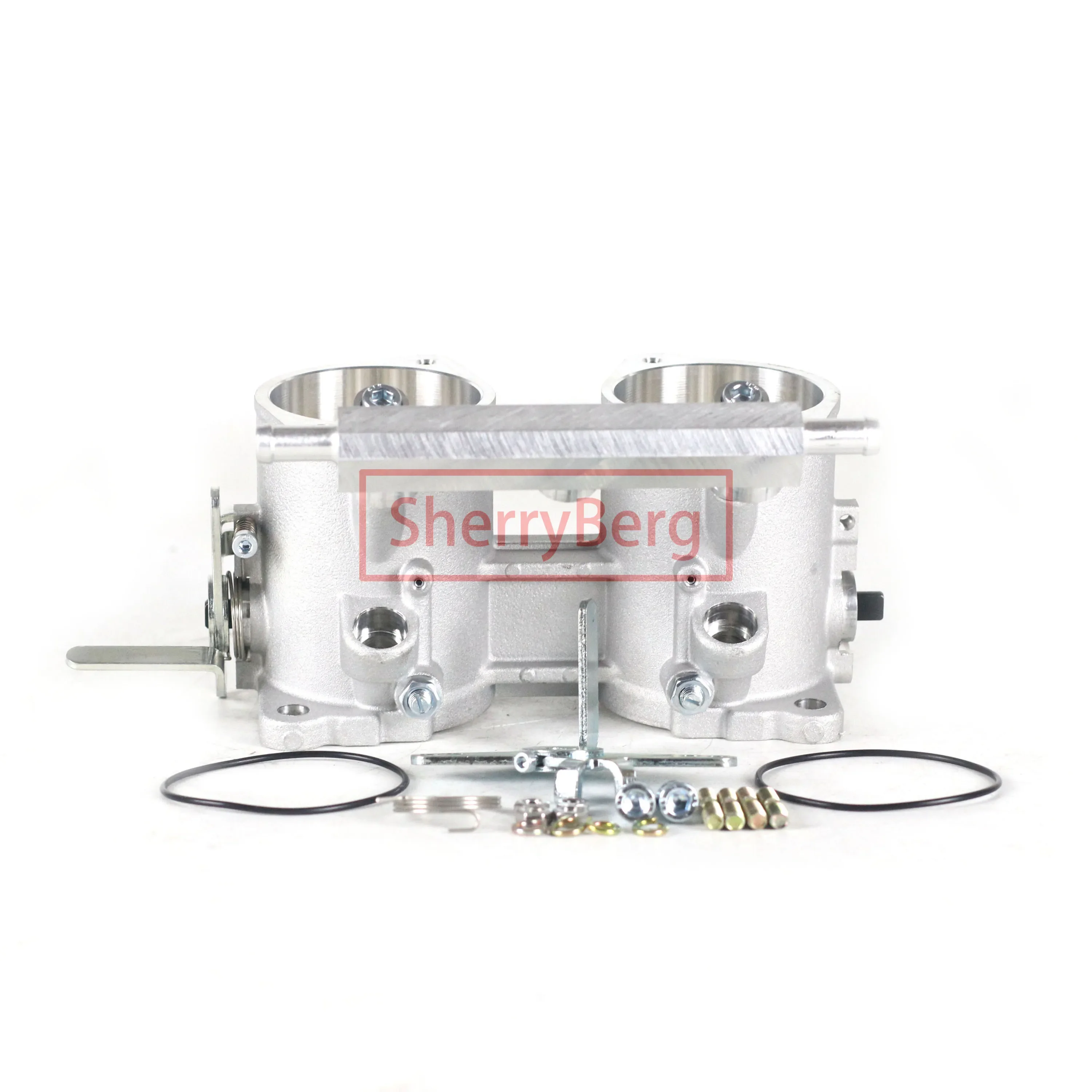 SherryBerg 55MM 55IDF TBS EFI Throttle For Jenvey IDF Style Carb 84mm tall TFP55I 55 IDF Rep. Weber Dellorto EMPI W Fuel Rail