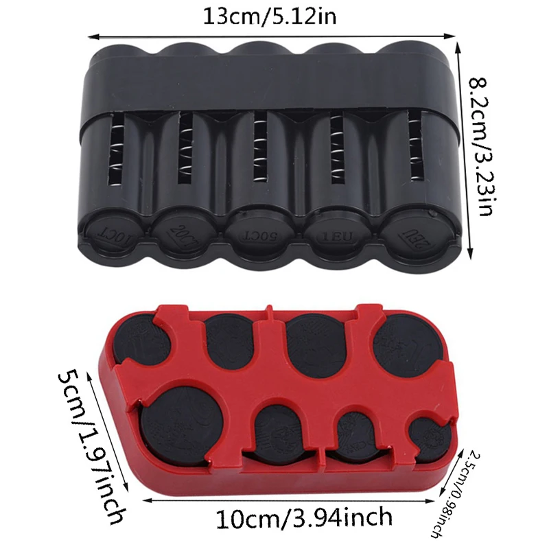 Creative Euro Coin Dispenser and Storage Box - High-Quality Money Holder Wallet 2023 Wholesale