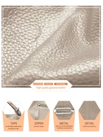Zency-Sac Hobo en Cuir group pour Femme, Sac à Main à Pompon Blanc, Sac à Bandoulière Rouge Classique, Sac à Main initié Lady, 100%, 2024 5