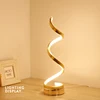 Modern Minimalist LED Table Lamp Home Decoration Bedroom Lighting Bedside Acrylic Desk Lamp Reading Light  Spiral Night Light 3