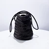 Drawstring Bucket Composite Bags For Women Luxury Designer Handbags  Purses 2024 New In Fashion PU Weave Large Capacity Shoulder 4