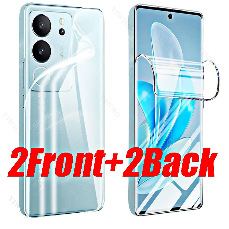 Hydrogel Film Screen Protector with Enhanced Back Safety