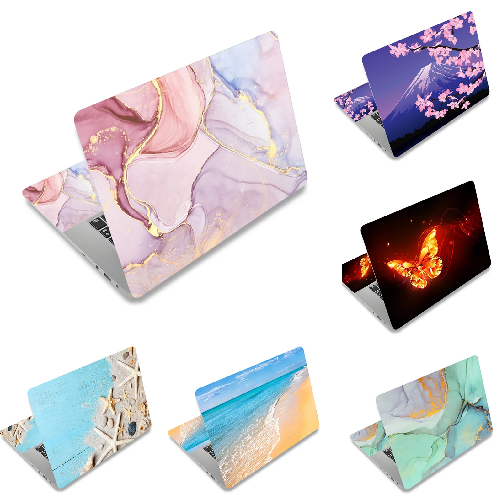 Laptop Skin Sticker Decal, 12" 13" 13.3" 14" 15" 15.4" 15.6 Inch Laptop