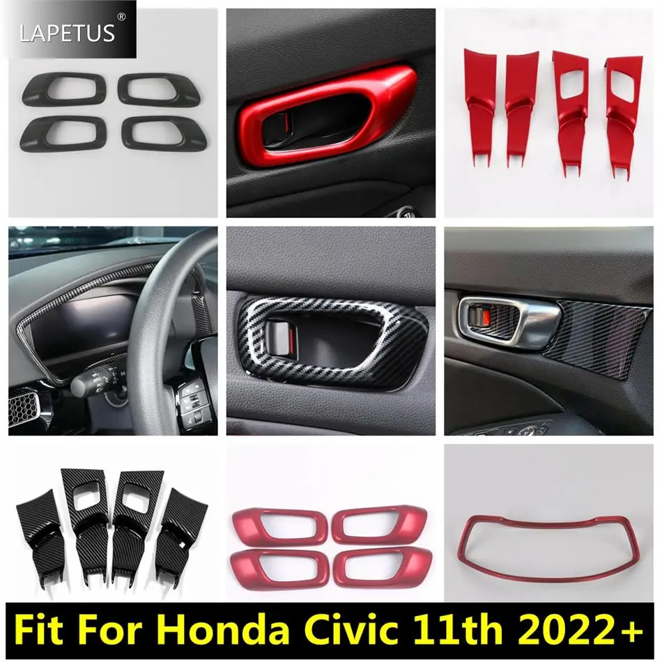

Car Accessories Dashboard / Door Armrest Door Pull Doorknob Handle Catch Bowl Decor Cover Trim For Honda Civic 11th 2022 2023