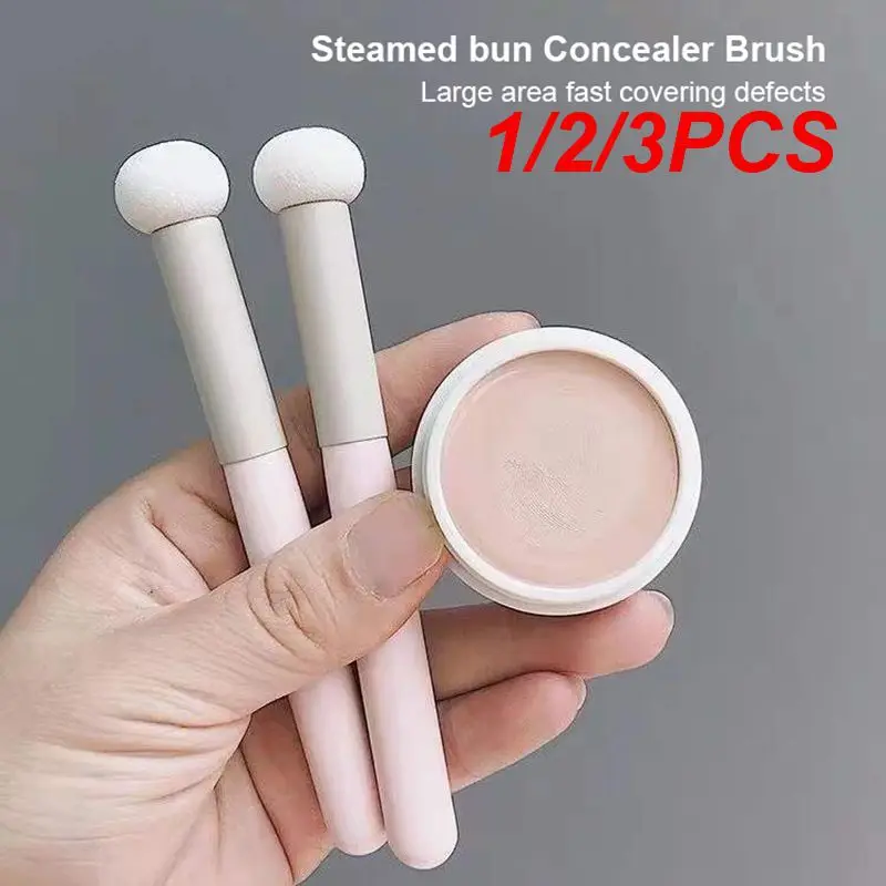 1/2/3PCS Concealer Makeup Brushes Precision Application Innovative Achieve Professional Makeup Looks Mushroom Sponge Head sponge head concealer