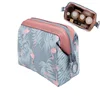 Women's makeup bag flamingo travel essentials toiletry storage bag portable Cosmetic Bag large capacity organizer storage bag 1