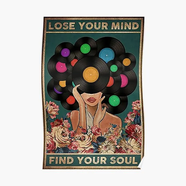 

Постер с надписью «Find Your Soul», современный декор, винтажная роспись, настенная живопись, смешная картина для домашней комнаты, без рамки