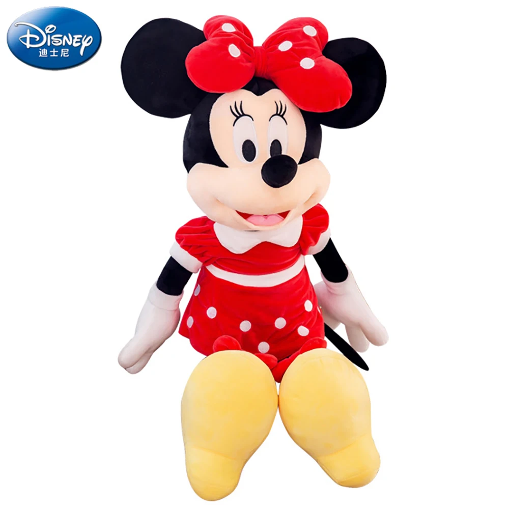 35-50CM Mickey Minnie Mouse Soft Plush Doll Toys For Boys Girls Cute Cartoon Mouse Toy Dolls Kids Birthday Gifts Couples Gifts