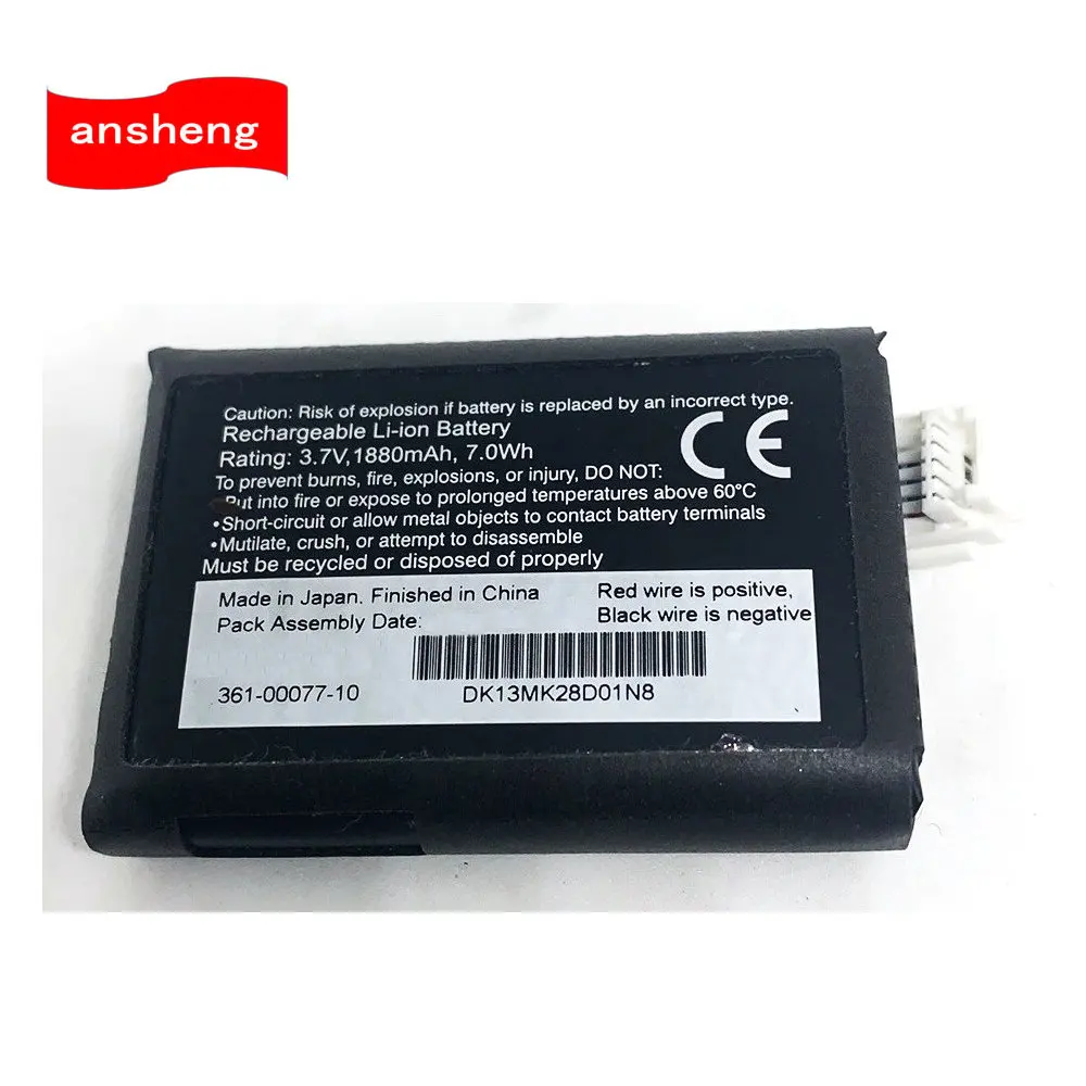 Batteria Originale 3.7V 1880Mah 361-00077-10 Per Garmin Zumo 590 595 Zumo590Lm
