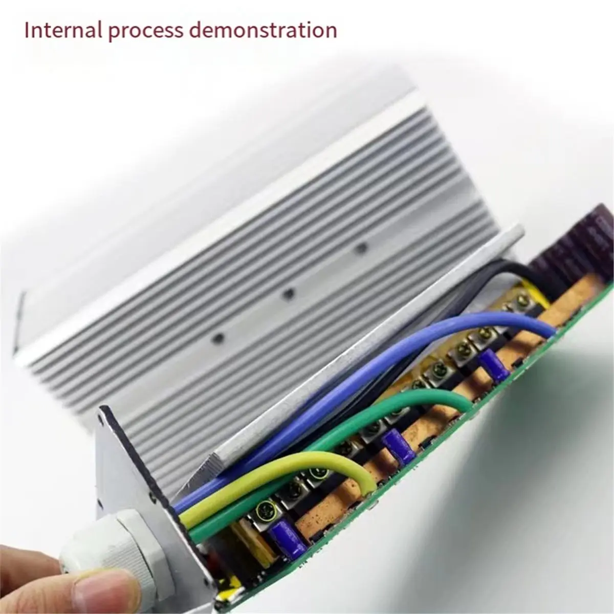 A72Z 48V/60V/72V/84V 5000W 이중 열 24 튜브 지능형 브러시리스 컨트롤러 (BLDC 모터/전기 자전거/전동 자전거/삼륜차용)