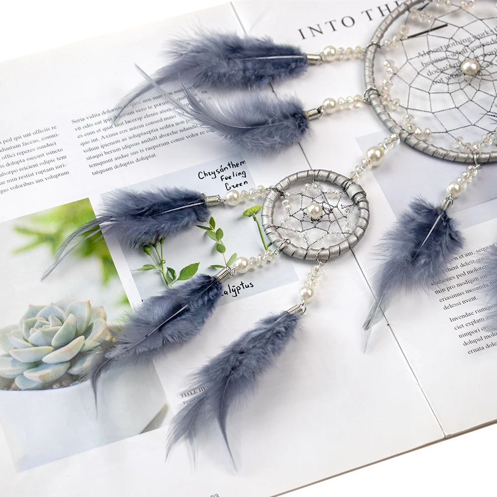 Capteur De Rêves Dream Catcher, Handmade Fairy Dreamcatcher With Colorful Dream Catcher For Car