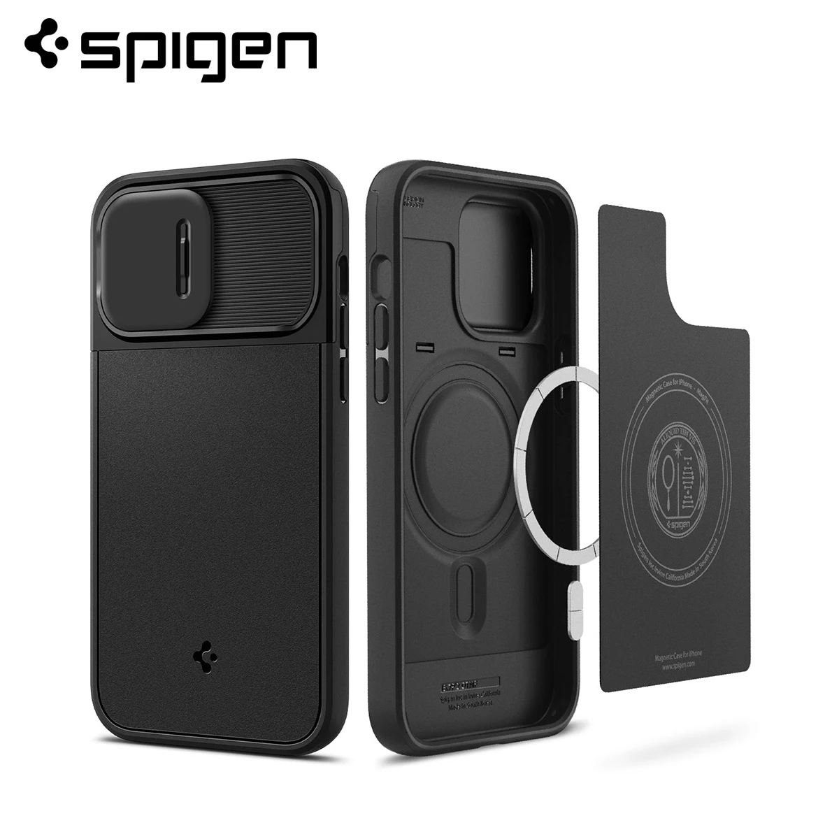 

Чехол Spigen Optik Armor MagFit Magsafe для iPhone 15 Pro Max / 15 Pro (2023)