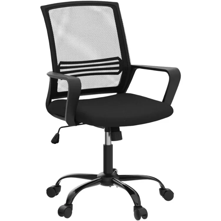 

Office Chair, 21D X 18W X 35H in, Black Gaming Chair Office Furniture