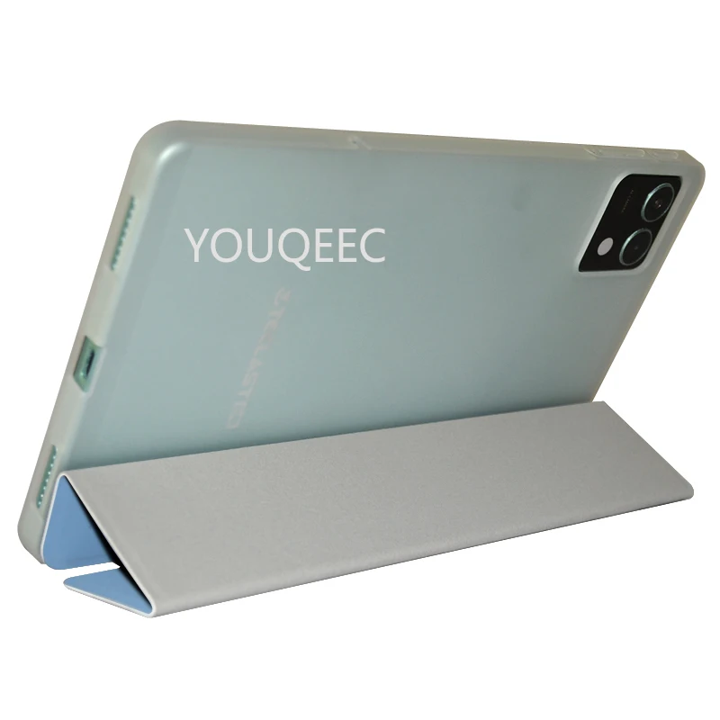 Slim Folding Stand Cover with Matte TPU Back