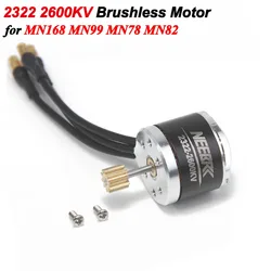 High - Performance 2600KV Outrunner Motor with 45A ESC and Lightweight Servo for RC Cars (2322 2600KV Motor)