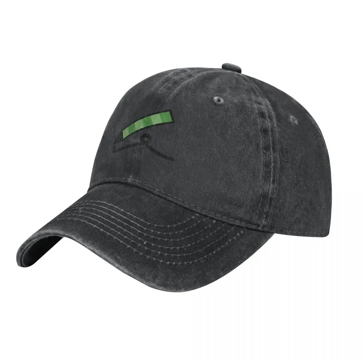 Green crayon Cowboy Hat Luxury Brand fashionable Luxury Woman Men's