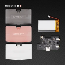 Dla Game Boy Advance GBA uniwersalny moduł baterii litowej akumulator nieobciążony i użyteczny akcesoria do grania tanie tanio BitFunx CN (pochodzenie) Brak