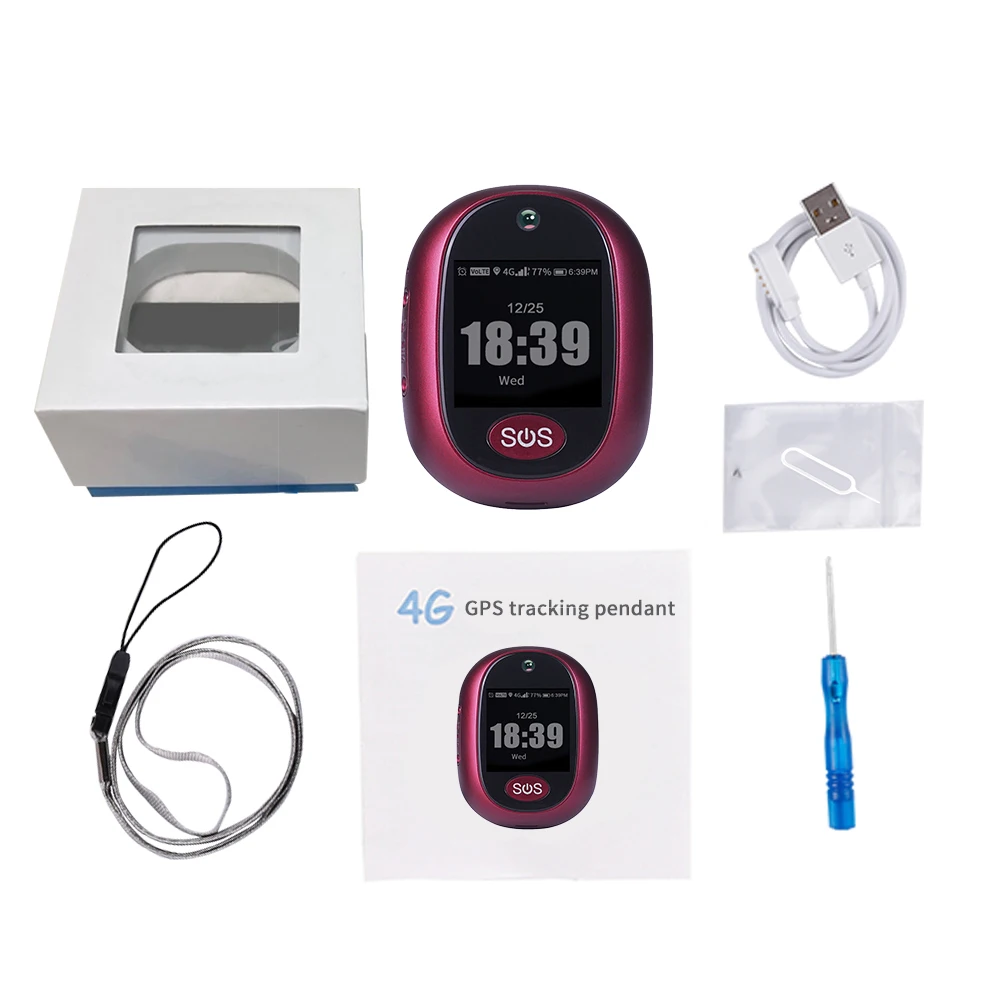 IP67 Waterproof GSM 4G LTE Elderly Care SOS Button Emergency Alarm V45  Tuouch Screen GPS Tracking - AliExpress, image size:1000x1000