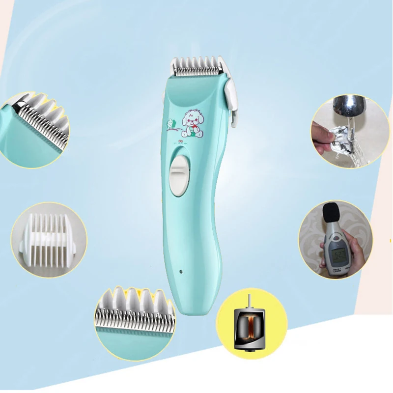 Silent Baby Hair Clipper Children Hair Clippers Electric Quiet Trimmer Kids Cutting Machine Infant Women Pet Shaver