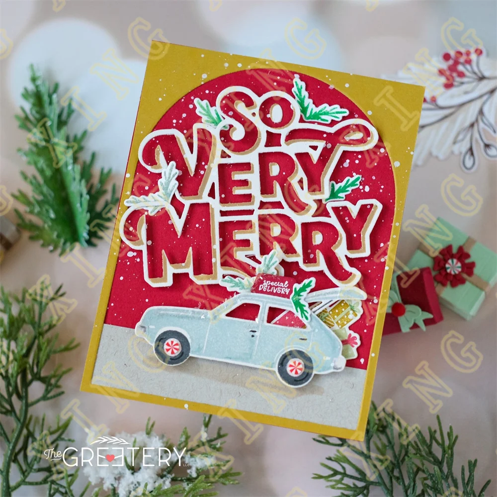 스크랩북 앨범 장식 공예용 크고 아름다운 활 다이, 금속 절단 다이 및 스탬프 스텐실, DIY 인사 카드 제작