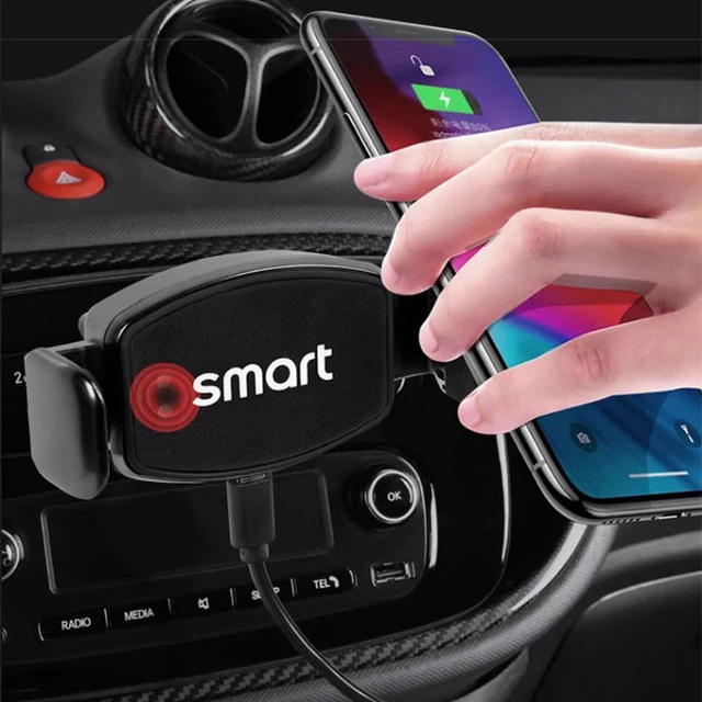 Car Wireless Charging Phone Holder GPS Gravity Support For