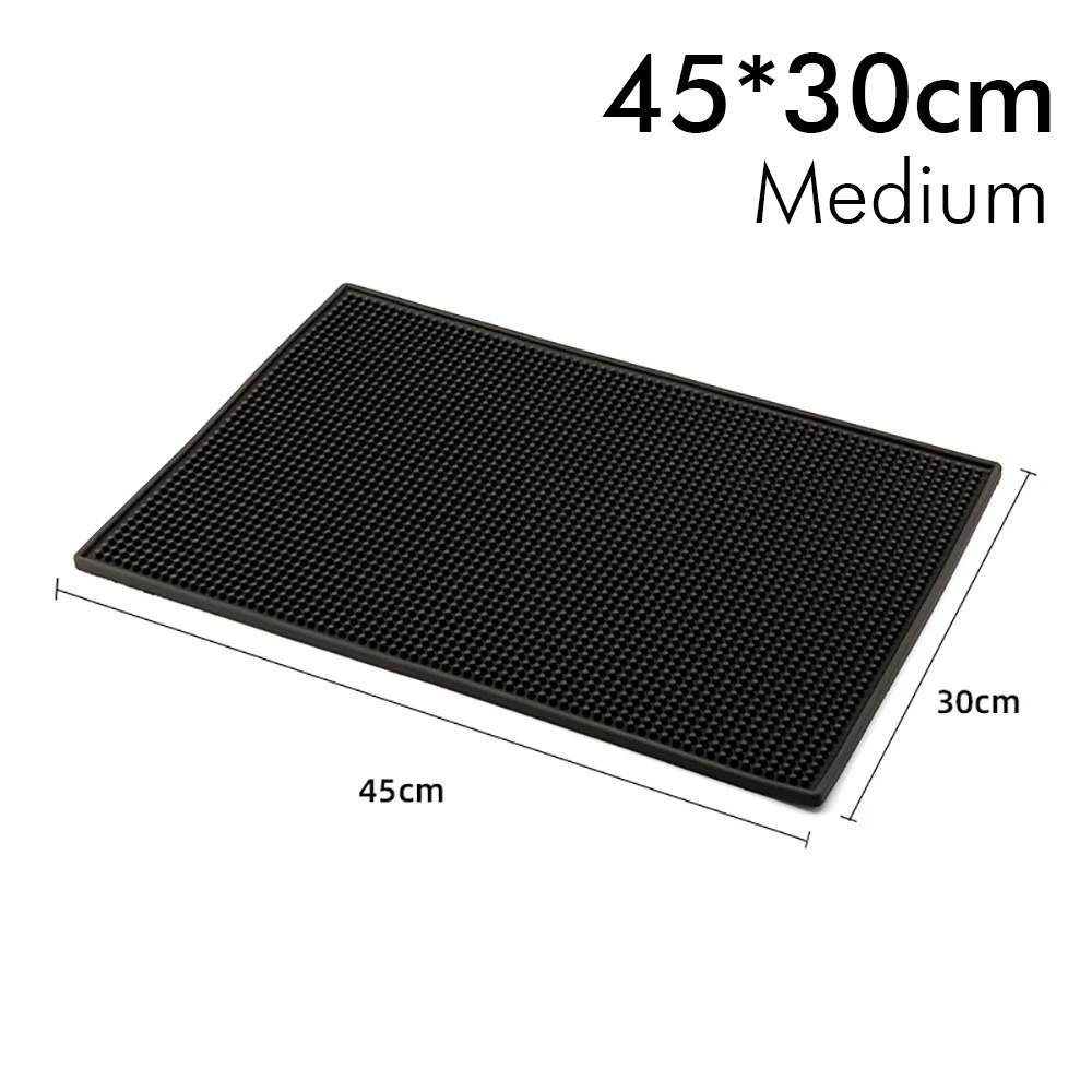 Rubber Barber Service Mat, Black Coffee Bar Mats Spill Mat for Counter-Top  - China Spill Mat for Counter-Top and Dish Drying Mat price