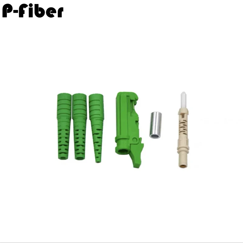E2000/APC/UPC 커넥터 키트, 광섬유 점퍼 커넥터 부품, 2.0, 3.0, 0.9mm 키트 액세서리, 50 개